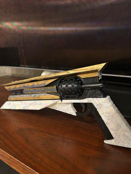 Sunshot Replica: Destiny 2 Inspired Fan Art Prop Gift for Gamers Boyfriend Brother Family friends Xbox Playstation PC