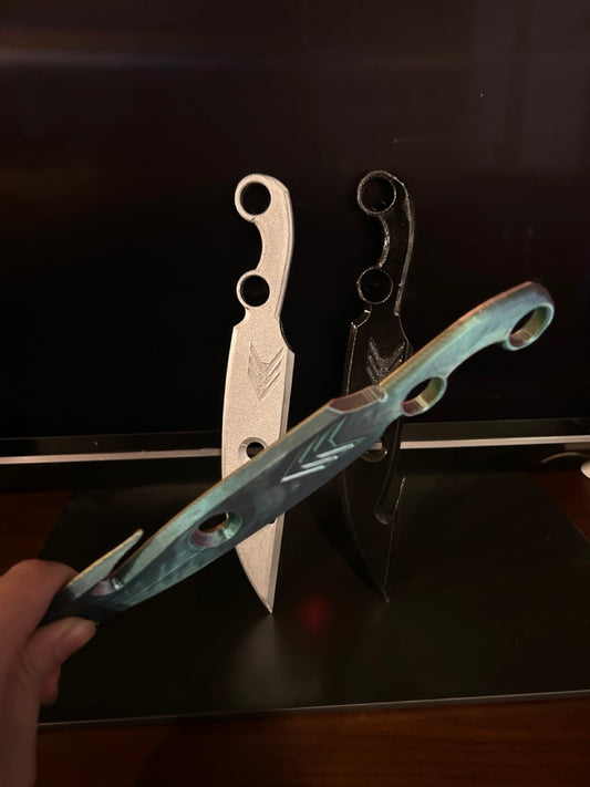 Hunter Knife Inspired by Destiny 3D Printed Unofficial Replica Costume Prop Xbox Playstation Gift for Gamers Boyfriend Brother Family PC Gaming Gift for Friends and Family
