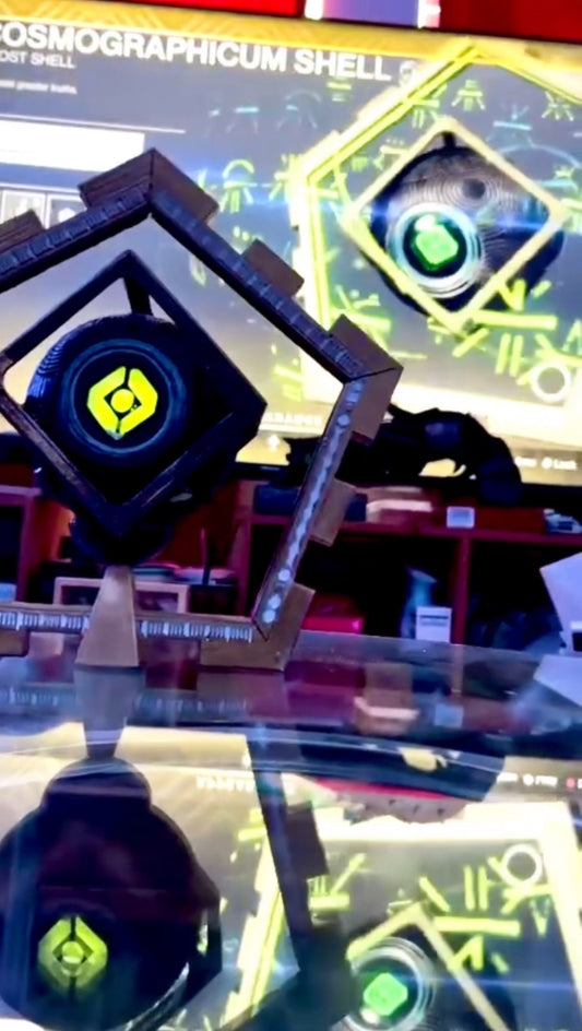 Cosmographicum Shell Exotic Ghost, Destiny 2 Prop, Handmade 3D Printed Gift for gamers Gift for Gamers Boyfriend Brother Family