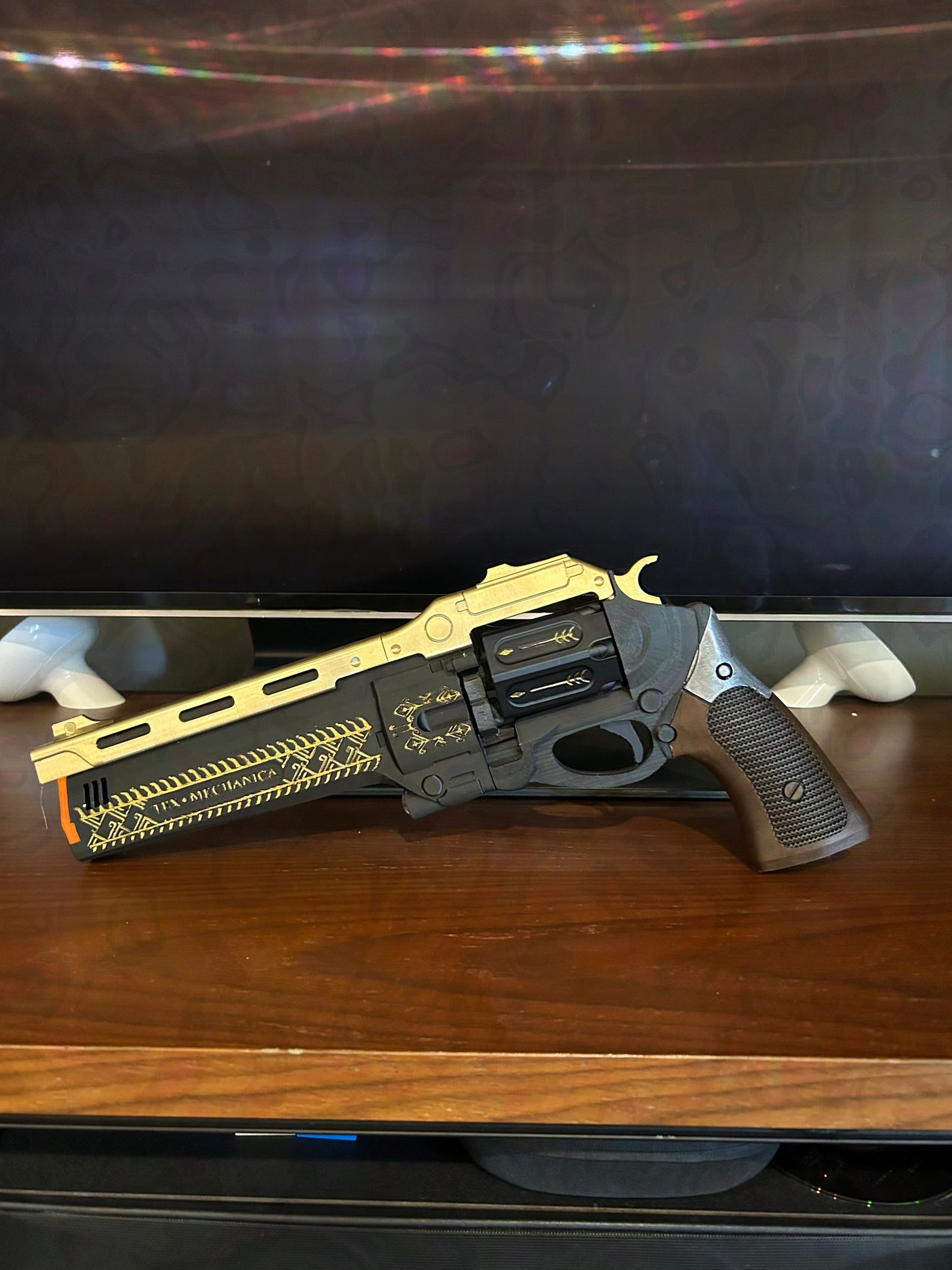 The Last Word Destiny 2 Inspired Hand-Held UNOFFICIAL Exotic Replica Prop Xbox Playstation PC Gaming Gift for Gamers Boyfriend Brother Family friends