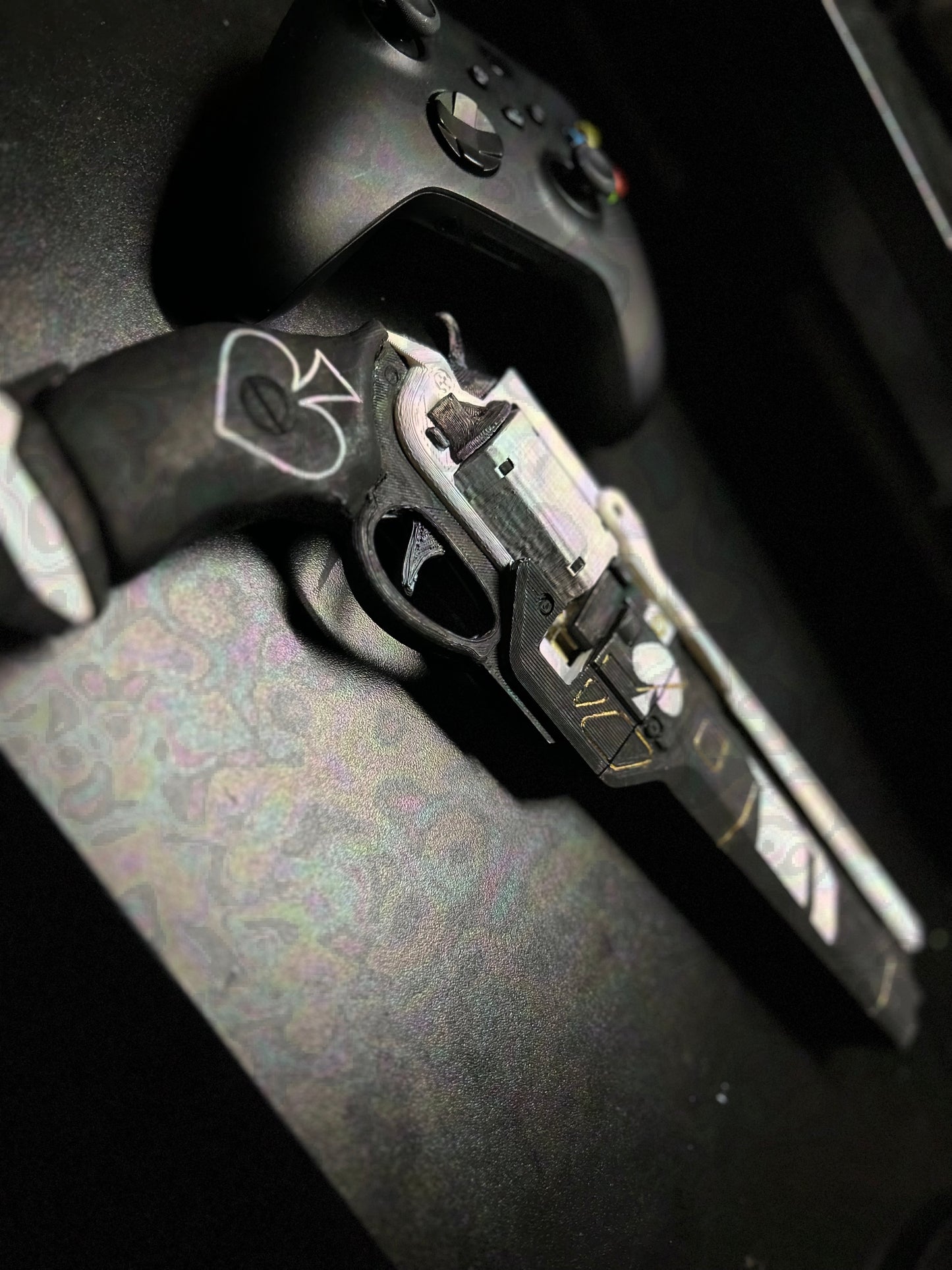 Ace of Spades Inspired Destiny Replica, Gift for Xbox Playstation PC fans Gift for Gamers Boyfriend Brother Family friends