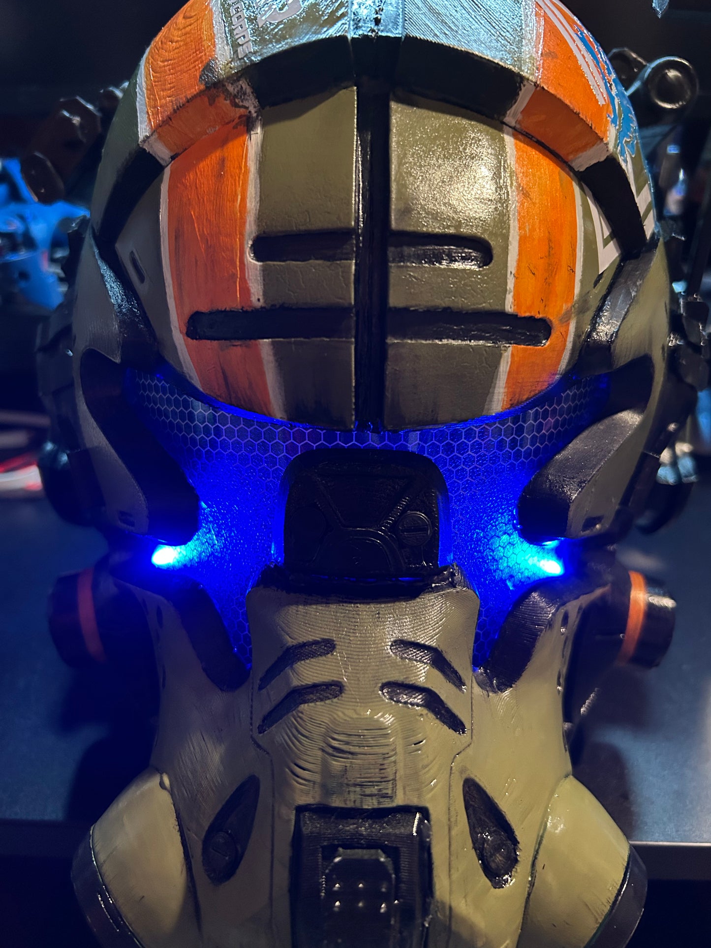 Jack Cooper Helmet, Titanfall 2 Replica, Gamer Cosplay Gift for Xbox Playstation PC gamers Gift for Gamers Boyfriend Brother Family