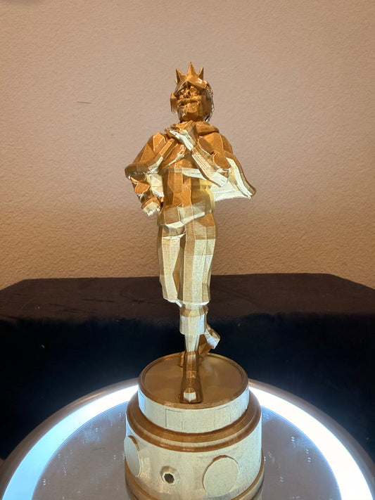 Mirage Apex Legends Inspired Trophy Heirloom Replica 3D Print Handmade Hand Painted