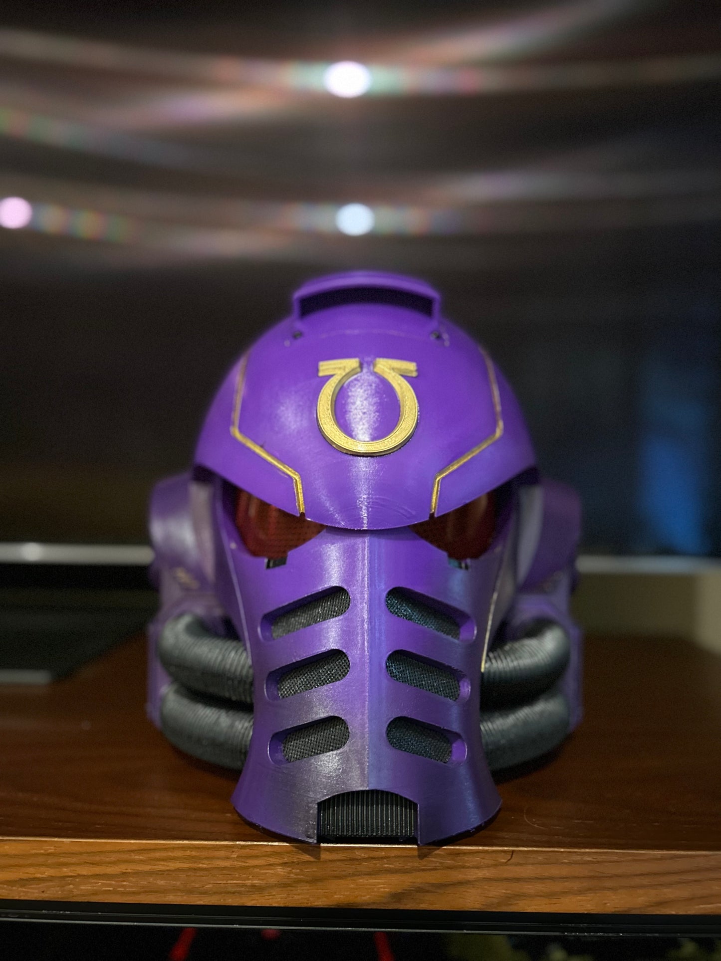 Warhammer 40K Helmet Replica Life Size Gift for Xbox, Playstation, PC fans Gift for Gamers Boyfriend Brother Family