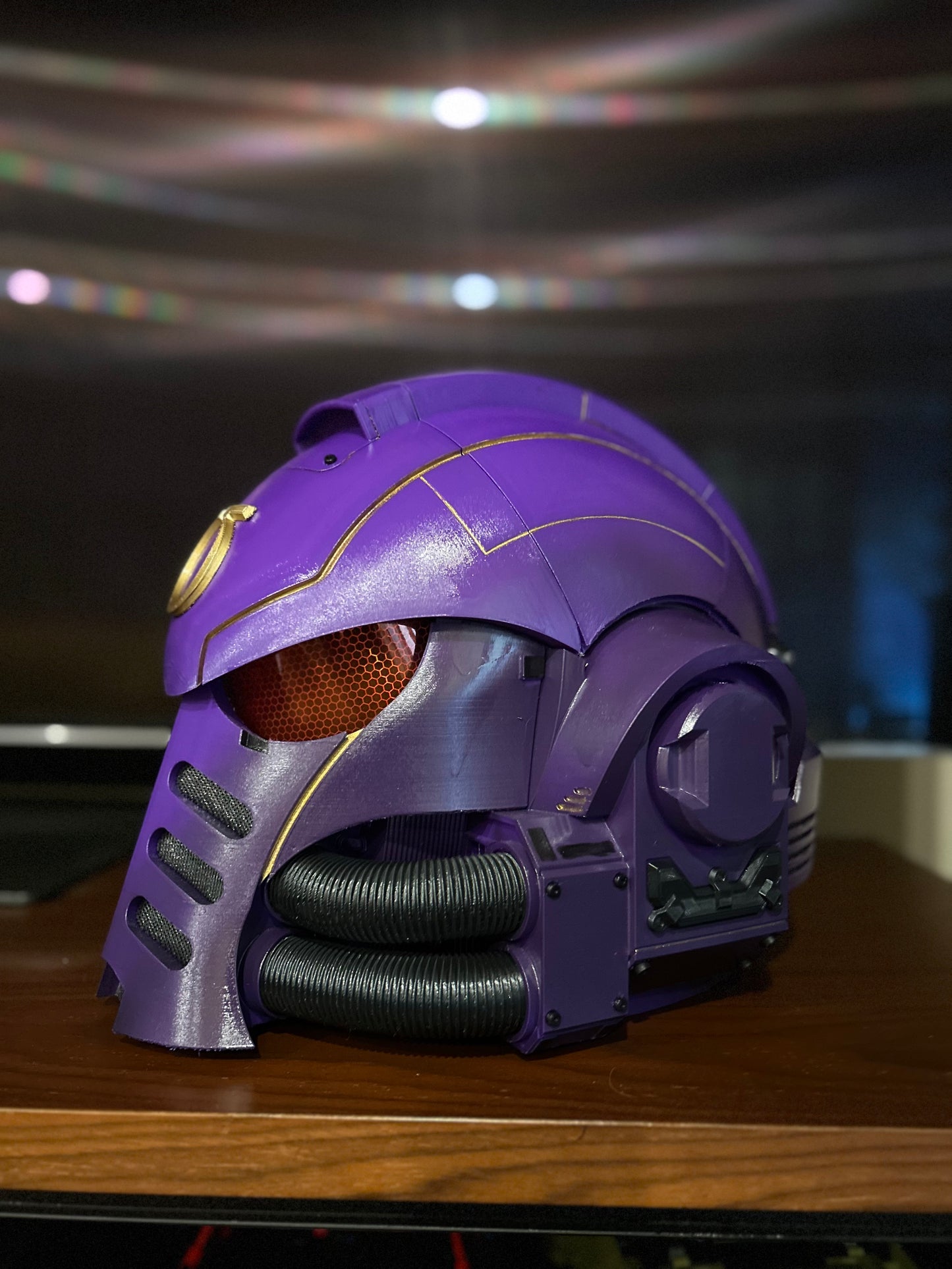 Warhammer 40K Helmet Replica Life Size Gift for Xbox, Playstation, PC fans Gift for Gamers Boyfriend Brother Family