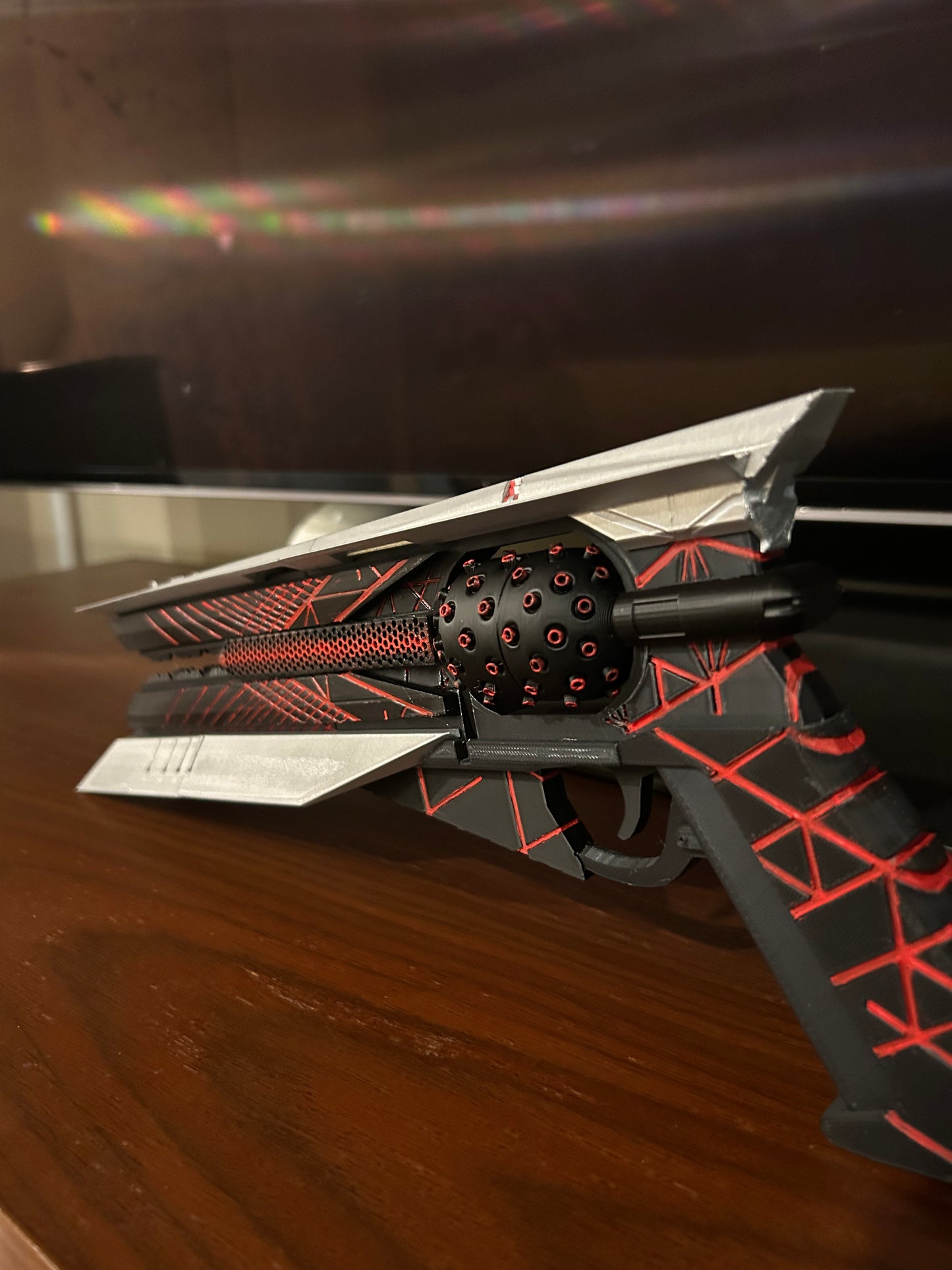 Sunshot Inspired Cosplay Replica, Red Dwarf Variation Gift for Gamers Boyfriend Brother Family friends Xbox Playstation PC