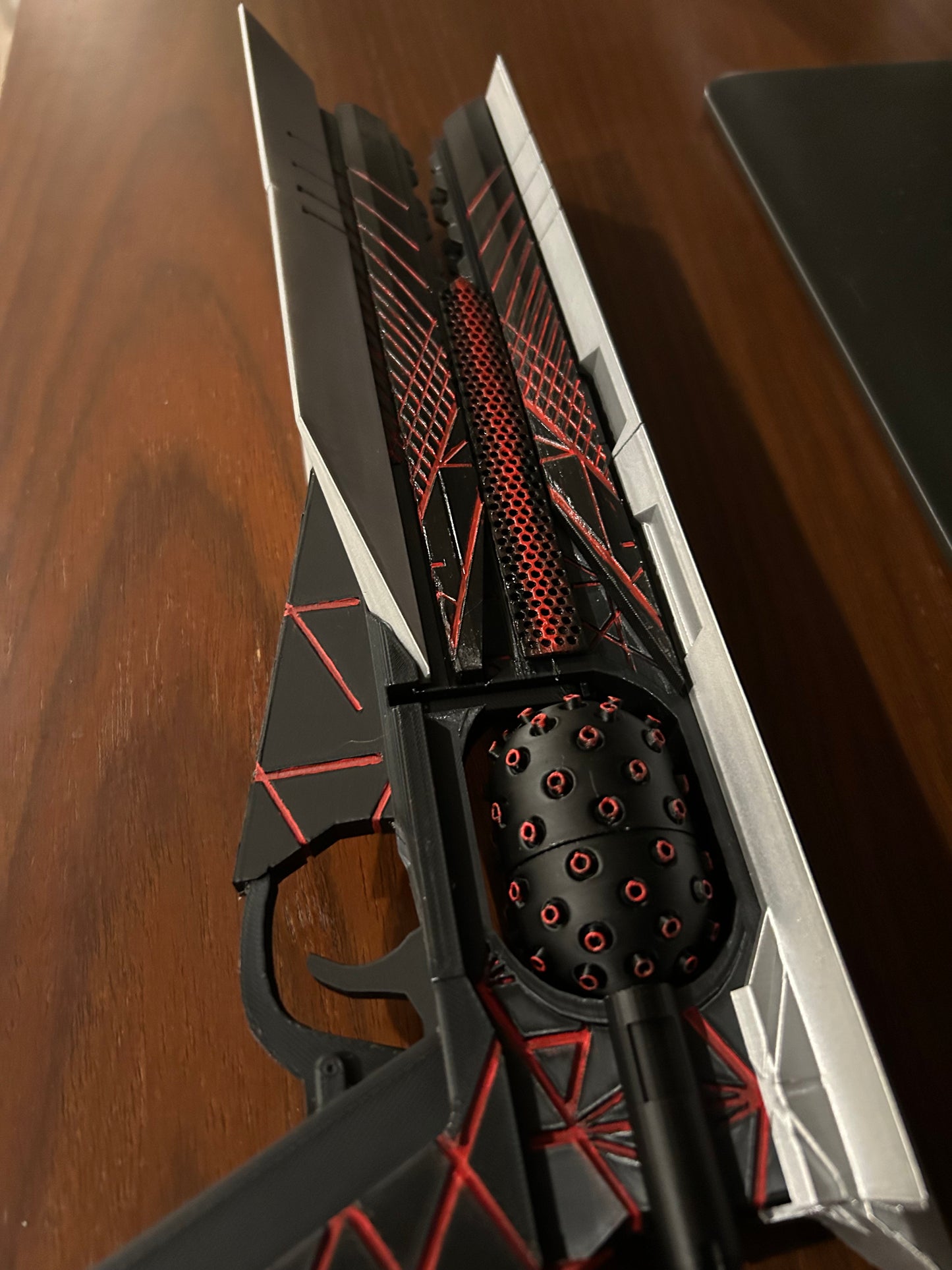 Sunshot Inspired Cosplay Replica, Red Dwarf Variation Gift for Gamers Boyfriend Brother Family friends Xbox Playstation PC