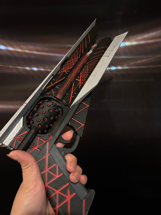 Sunshot Inspired Cosplay Replica, Red Dwarf Variation Gift for Gamers Boyfriend Brother Family friends Xbox Playstation PC