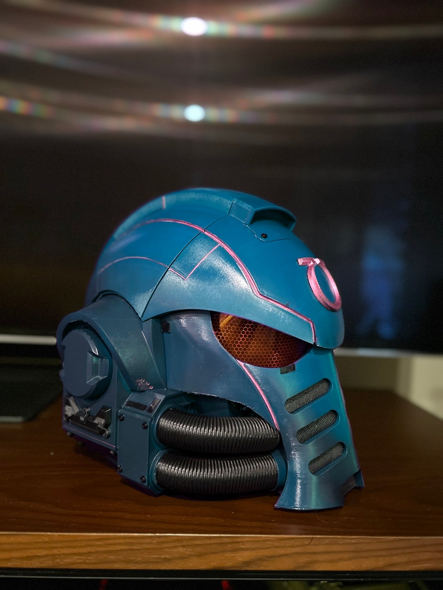 Warhammer 40K Helmet Replica Life Size Gift for Xbox, Playstation, PC fans Gift for Gamers Boyfriend Brother Family