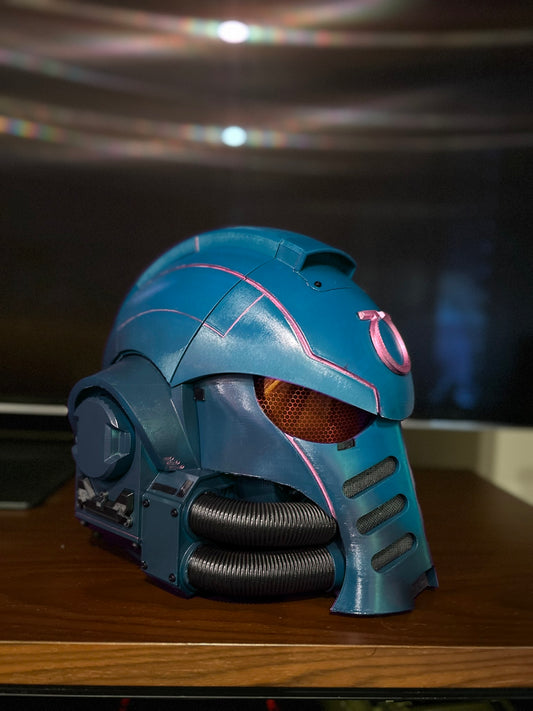 Warhammer 40K Helmet Replica Life Size Gift for Xbox, Playstation, PC fans Gift for Gamers Boyfriend Brother Family