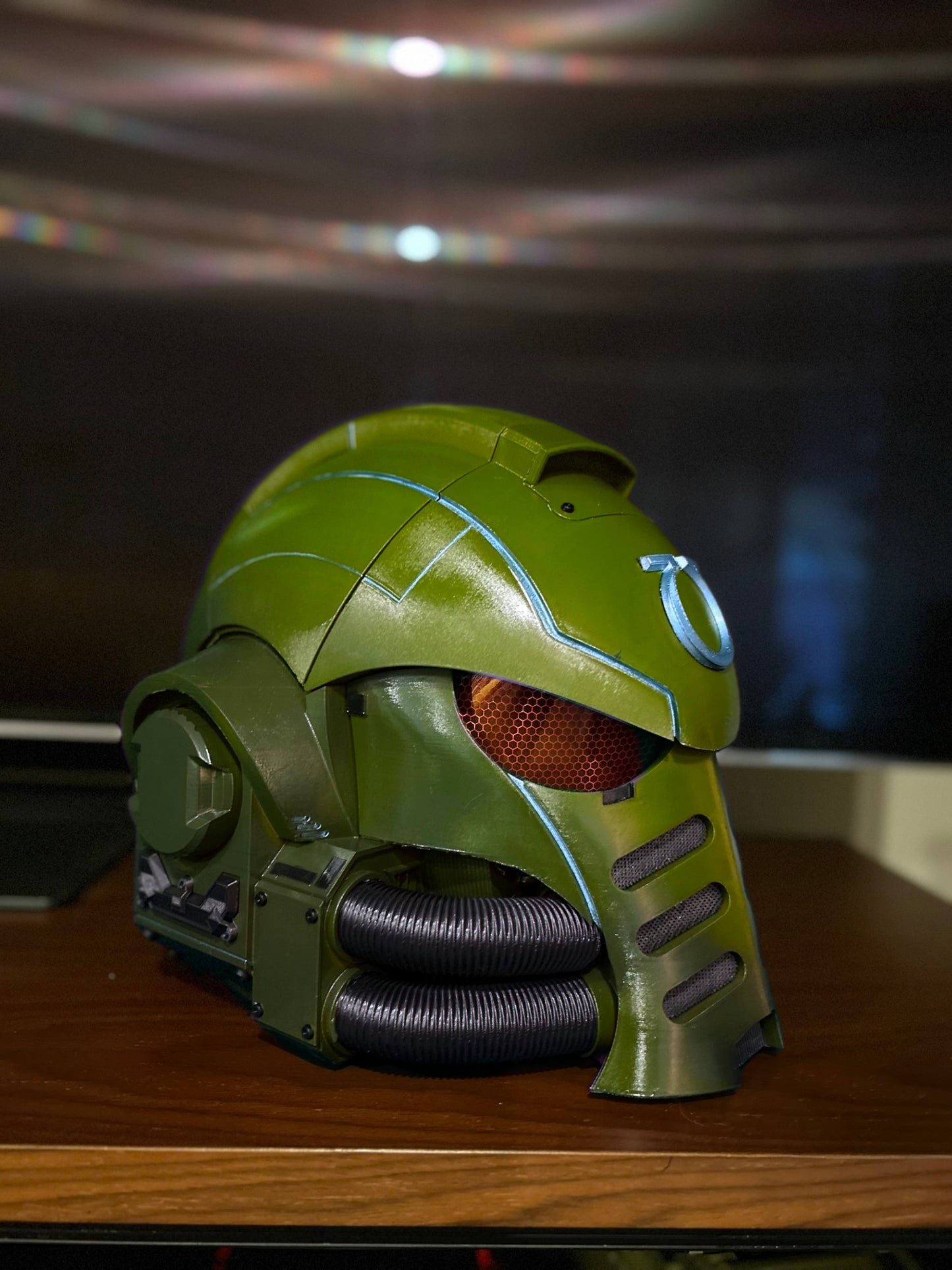 Warhammer 40K Helmet Replica Life Size Gift for Xbox, Playstation, PC fans Gift for Gamers Boyfriend Brother Family