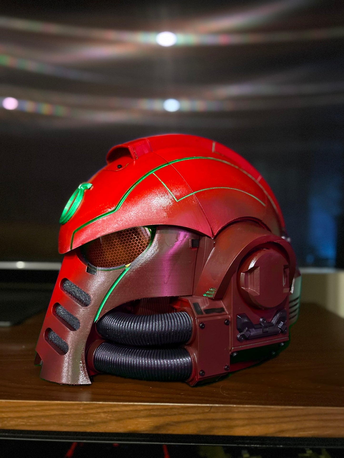 Warhammer 40K Helmet Replica Life Size Gift for Xbox, Playstation, PC fans Gift for Gamers Boyfriend Brother Family