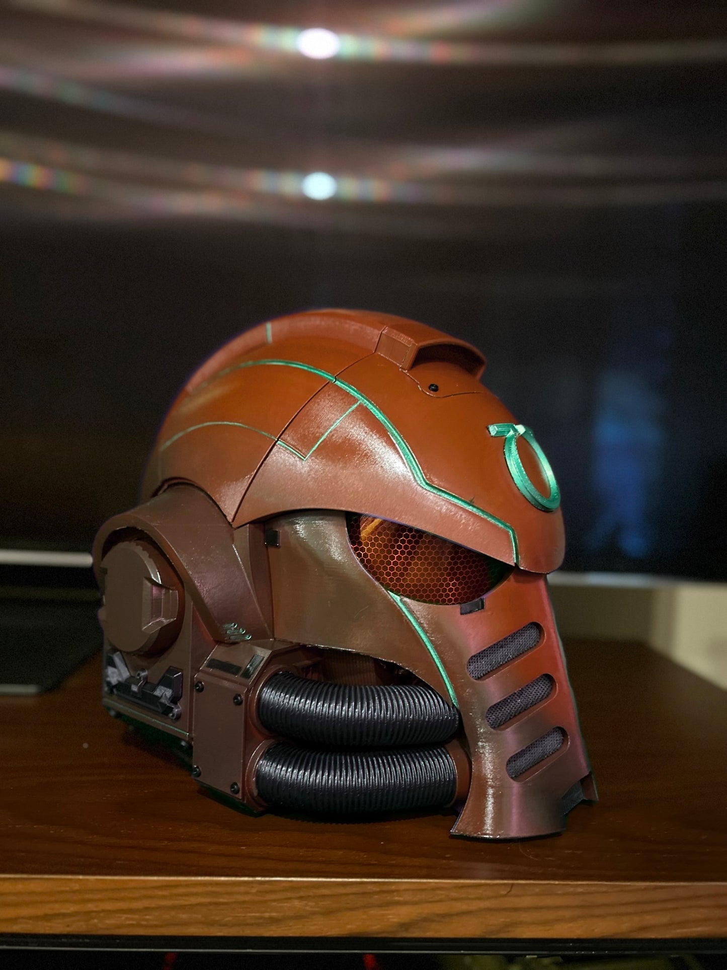 Warhammer 40K Helmet Replica Life Size Gift for Xbox, Playstation, PC fans Gift for Gamers Boyfriend Brother Family
